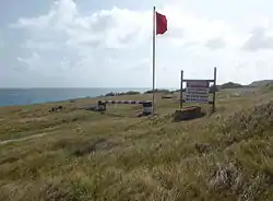 Both the HARP project and one of the small beaches between Foul Bay and Long Beach lie within this danger zone.