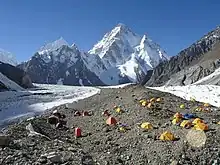 Broad peak base camp