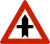 Crossroad on priority road (NO)