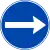 Right turn mandatory