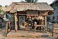 Petrol station, Don Khon