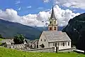 Parish church of St. Leonhard in Pufels