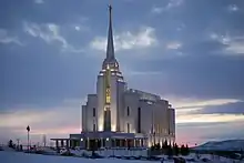 Rexburg, Idaho LDS Temple.