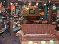 The set of the cafe "Central Perk" that served as the group's main meeting place throughout the series