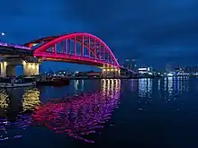 Sokcho bridge at night