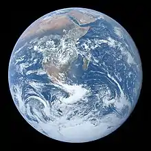 Picture of Earth, The Blue Marble