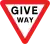 Give way