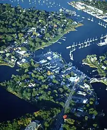  Aerial view of Wickford Village