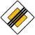 Priority road ends (DE)